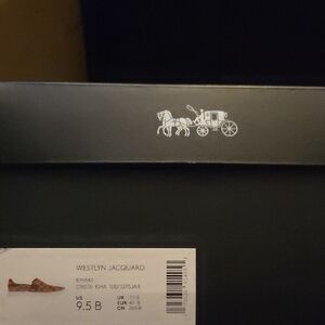 Coach Westlyn Jacquard Loafers - Brown